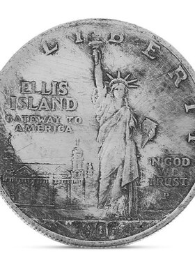 1906 Statue Of Liberty United States With Torch Commemorativ