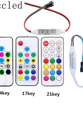 Mini 3key RF 14key 17key 21key Led Pixel Strip DC5-24V Light