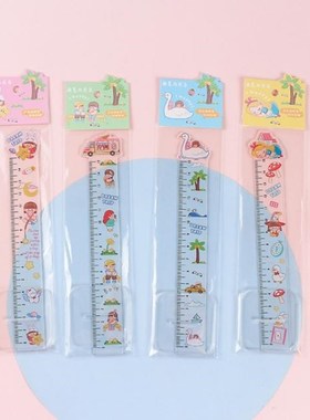 Plastic Carton Ruler Straight Ruler Math Rulers Measuring A