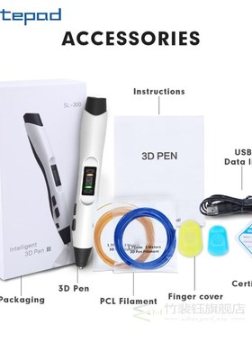 Enotepad 3D Printing Pen SL 300 Printing 3DPen PLA/ABS Fila