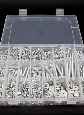 24 Grid Box With Multipurpose Pan Head Screws Kit Nut Gasket