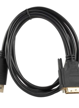 DP Display-port Male To DVI-D Male Converter Cord Supported