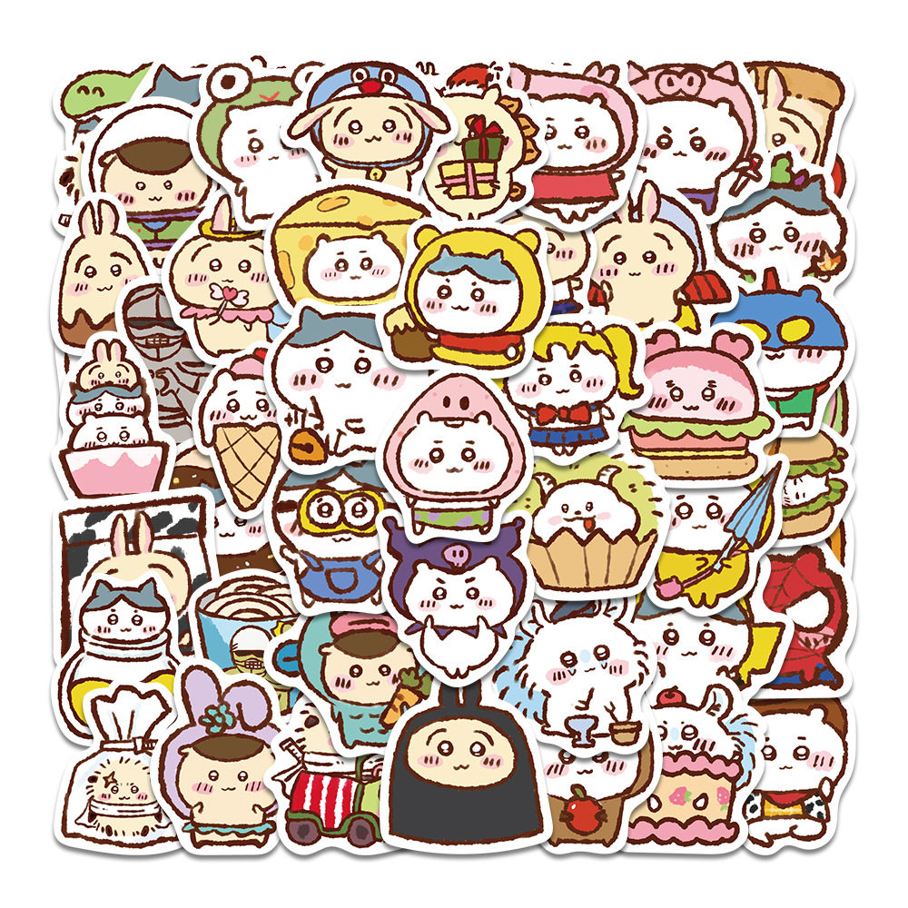 日本新晋顶流萌物CHIIKAWA吉伊卡哇手账贴纸水杯手机iPad防水贴画,3C数码配件,笔记本个性小贴纸,淘宝优惠券,粉丝福利购,淘宝优惠卷