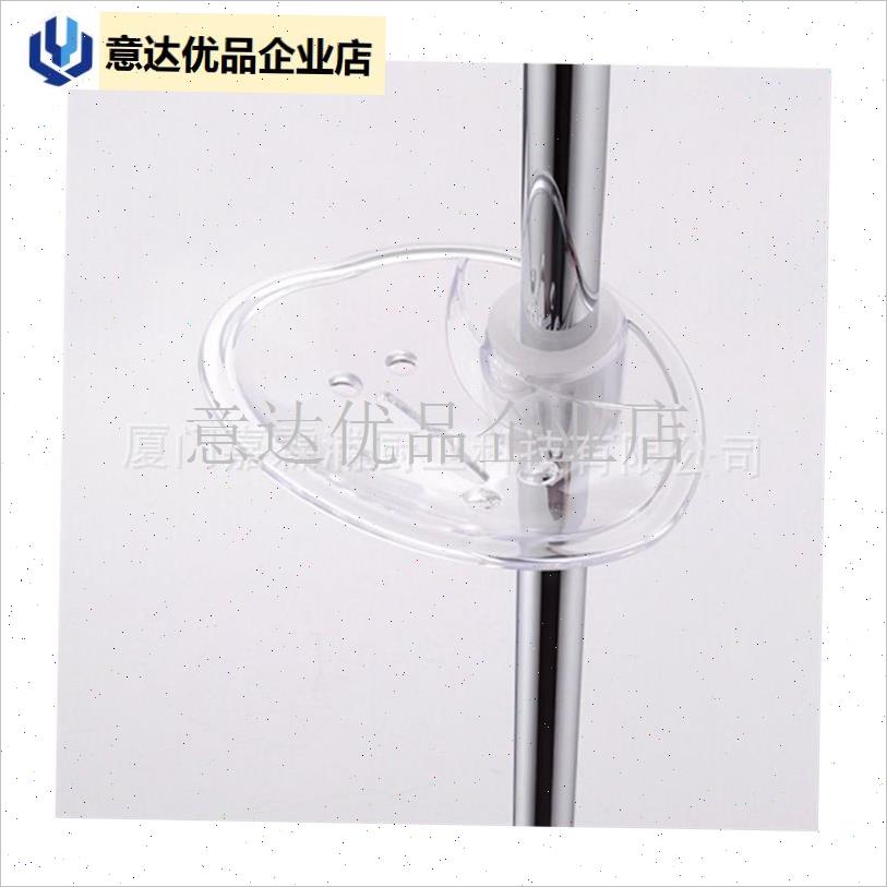 升降杆淋浴柱淋浴配件r 花洒椭圆全电镀肥皂盒 肥皂架 香皂盘,