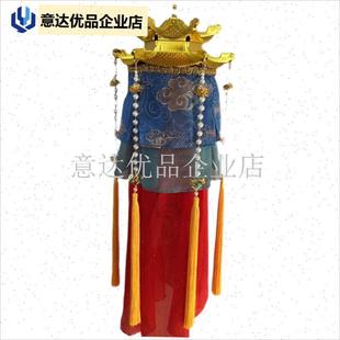 纱灯传统复原仿古画龙角宫灯汉服婚E庆道具国风走秀手提灯笼灯饰,