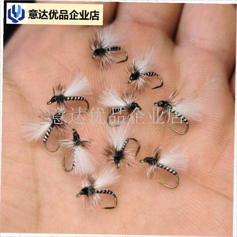 绑腹节摇d蚊飞蝇钩路亚微物白条马口溪哥雅罗红眼餐条,