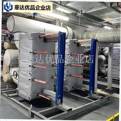 板式换热器保温套阀门保温套管道保温套小区泵房板V换保温蝶阀保,