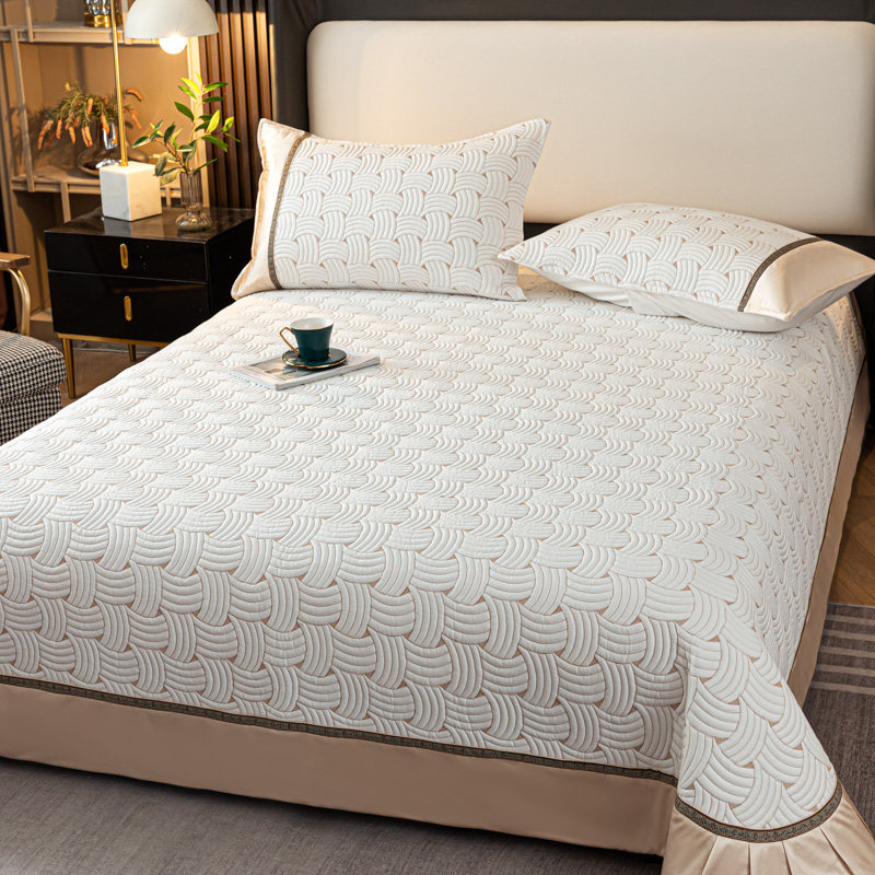 加厚纯棉床盖单件高档夹棉绗缝双面全棉床单欧式新款床罩四季通用,床上用品,床盖,淘宝优惠券,粉丝福利购,淘宝优惠卷