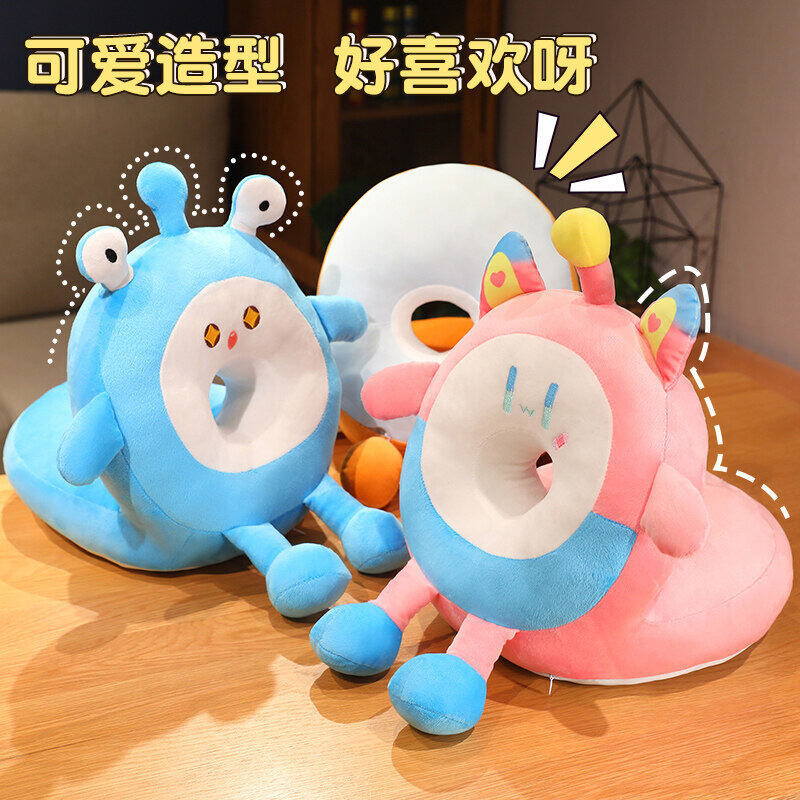 蛋仔午睡枕铁锤法拉蒂超载熊趴睡神器小学生趴桌子上睡觉抱枕批