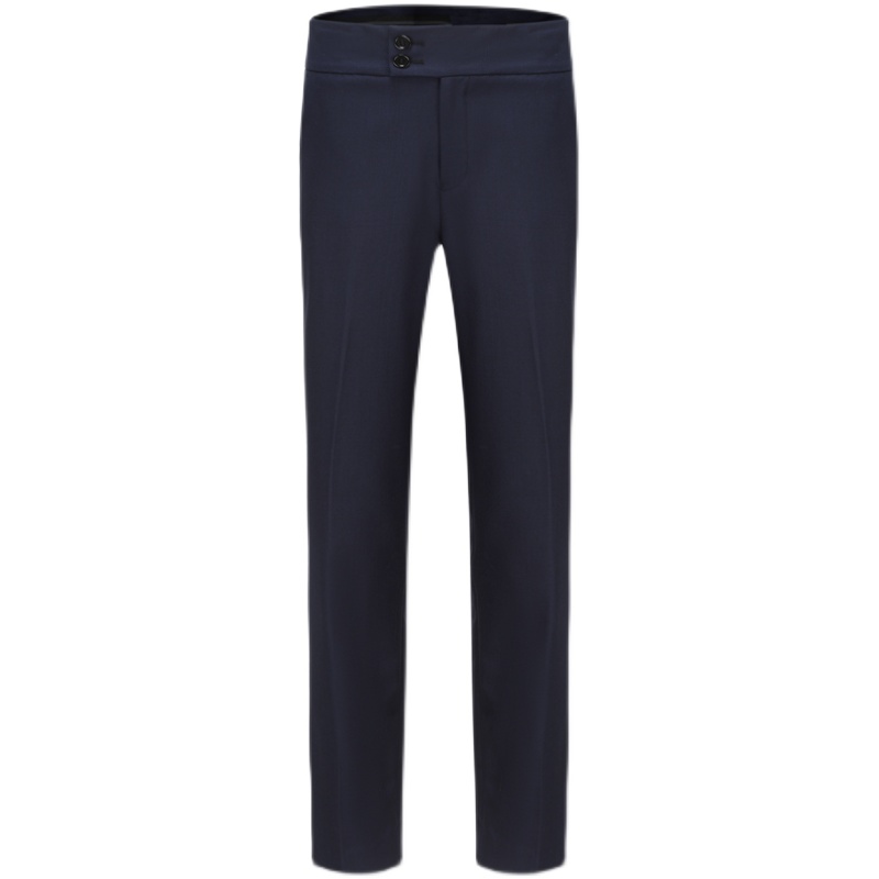 2023新款行服西裤蓝色西装裤