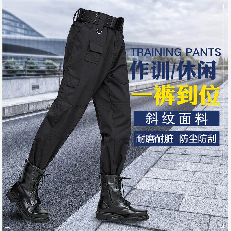 黑色特勤短袖工作服保安