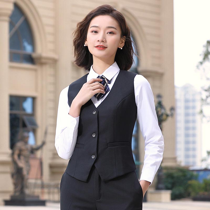职业装西服马甲女夏薄款