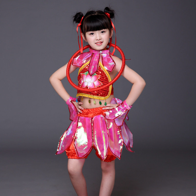 六一节儿童哪吒服装莲花cos角色