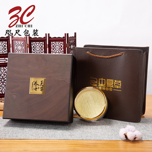 新款虫草礼盒高档虫草包装盒木盒虫草礼盒木盒虫草12cm空盒批发