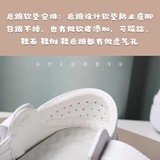 Униформа медсестры, дышащая комфортная дезодорированная нескользящая летняя обувь на липучке, мягкая подошва