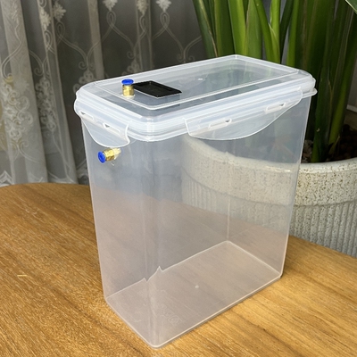 3D打印PLA耗材干燥箱1KG料盘盒PETG干燥箱5.8L米桶除湿带湿度计