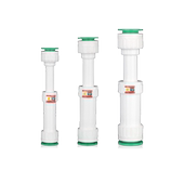 免热熔快接PPR伸缩节4分6分1寸自来水冷热水管给水管件接头配件