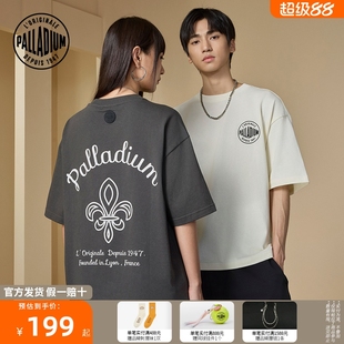 T恤男女装 PALLADIUM帕拉丁休闲宽松短袖 情侣基础百搭上衣178011