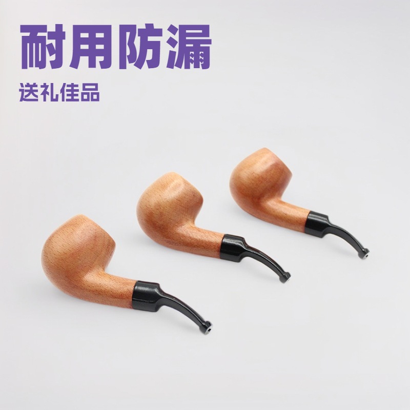手工花梨木烟斗过滤烟斗