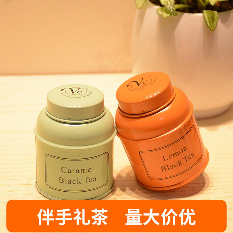 VC红茶小茶罐英式伯爵柠檬红茶茶包 婚庆结婚伴手礼礼物小众高级