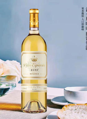 晚收甜白葡萄酒烟台滴金贵腐750