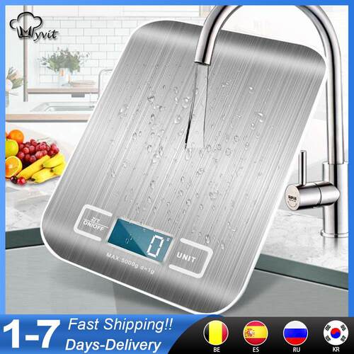 Kitchen Scale Digital Multi-function Stainless Steel跨境