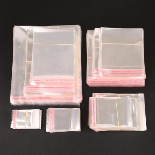 Storage Bags Clear Self Adhesive Seal Plastic Packaging跨境