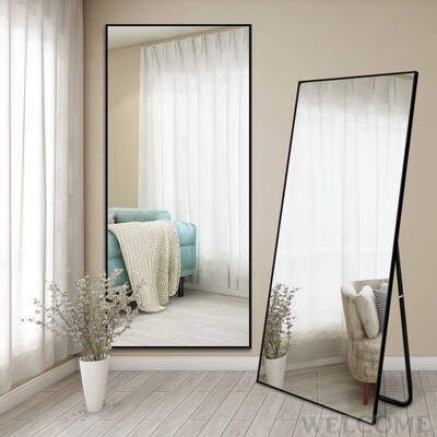 Mirrors Aluminum Alloy Piering Mirror Wall-mounted Full-Body