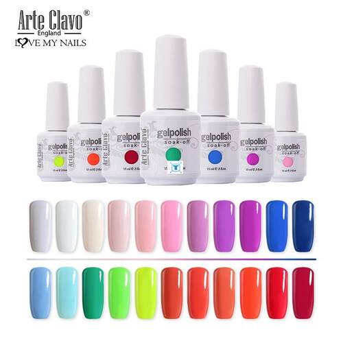 15ml 244Color UV Gel Nail Polish Base LED Gel Nail