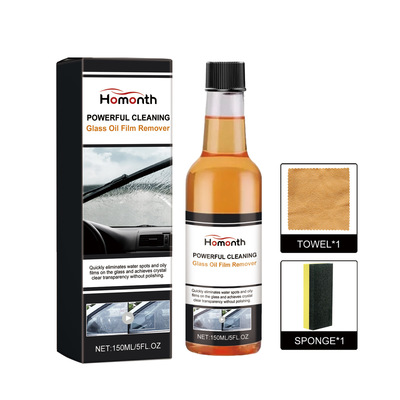 Homonth Glass oil film remover window cleaning stain