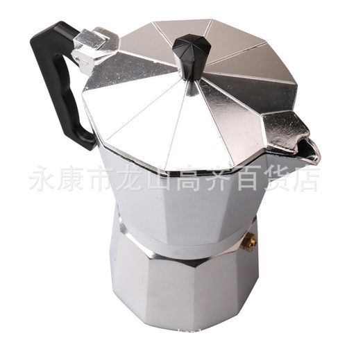 aluminum mocha cup octagon coffee pot France maker machine
