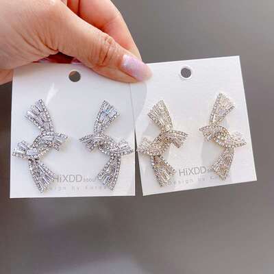 Luxury Earrings women's high-end big brand temperament eveni