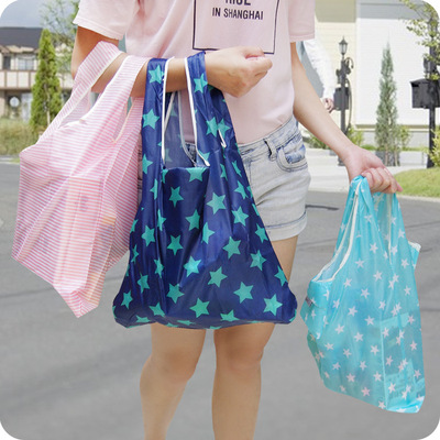 shopping bag canvas supermaket foldable cloth big portable