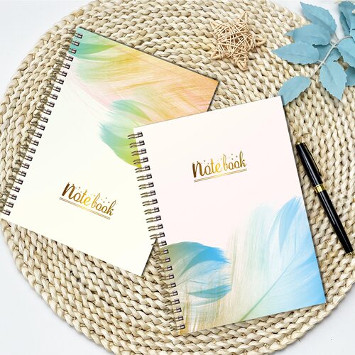 A5 English notebook coil notepad horizontal line homework