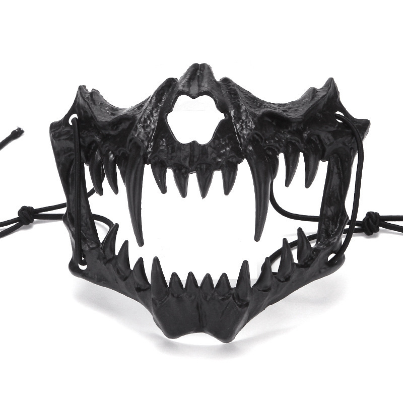 Party Face Mask Demon Samurai Dragon Bone Yasha Tengu Tiger