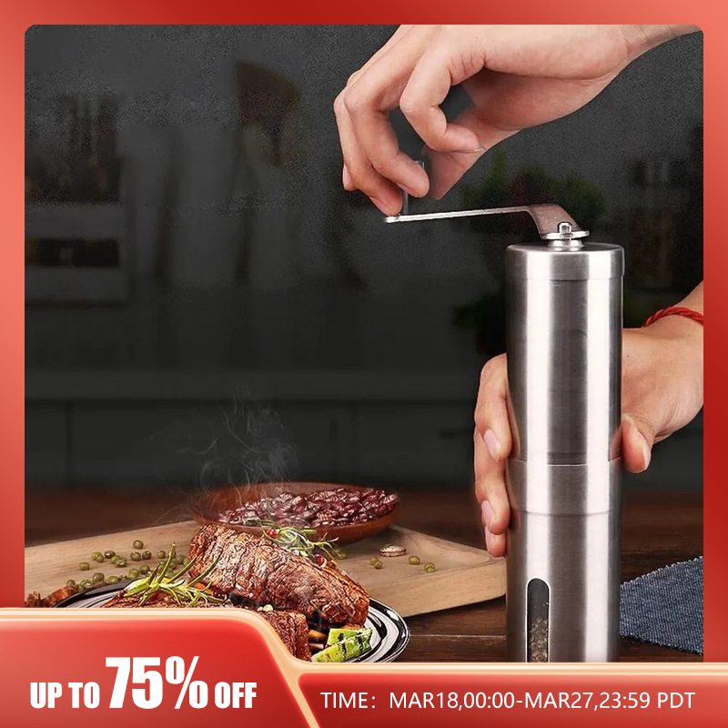 Manual Coffee Grinder Portable Coffee Bean Grinders Mini跨境