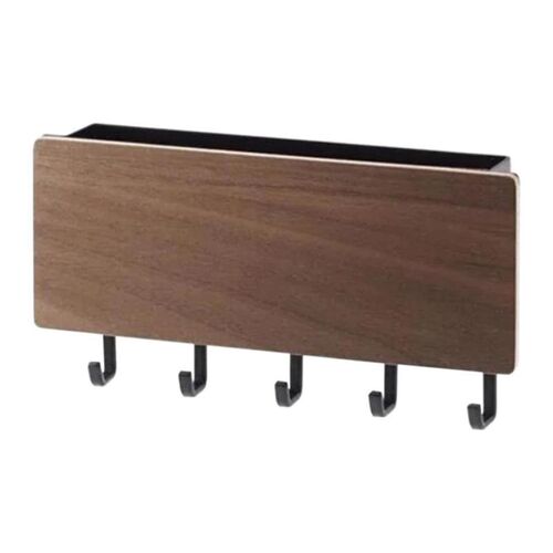 *Multifunction Wood Wall Door Mount Hanging Shelf Keys Cap C