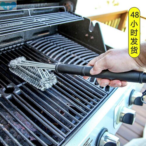 18 inch Grill Cleaning Brush BBQ tool grill brush 3跨境