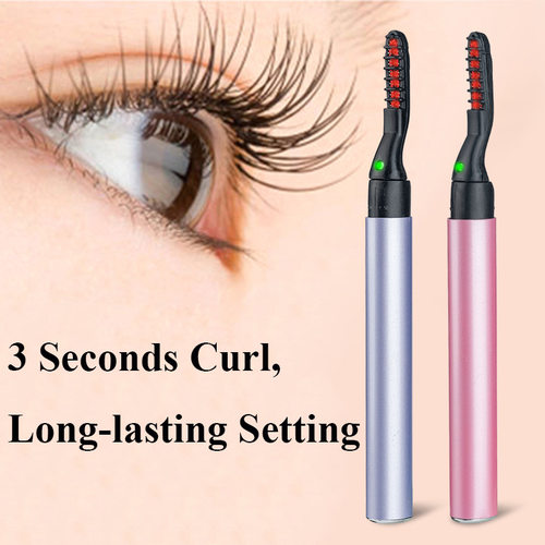 Electric Eyelash Curler Portable Safety Electric Heated Eye