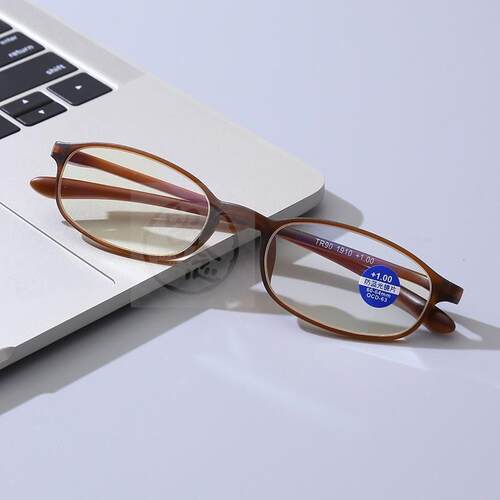 `Anti-blue light reading glasses fashion ultra-light TR90 ol