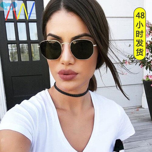 polarized fashion retro men for sun-glasses Round sunglasses
