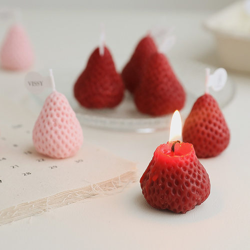 strawberry aroma candles home birthday gift candle fragrance