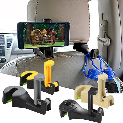 Car Seat  Hooks Bags Hanger Holder Organizer Phone Stand跨境