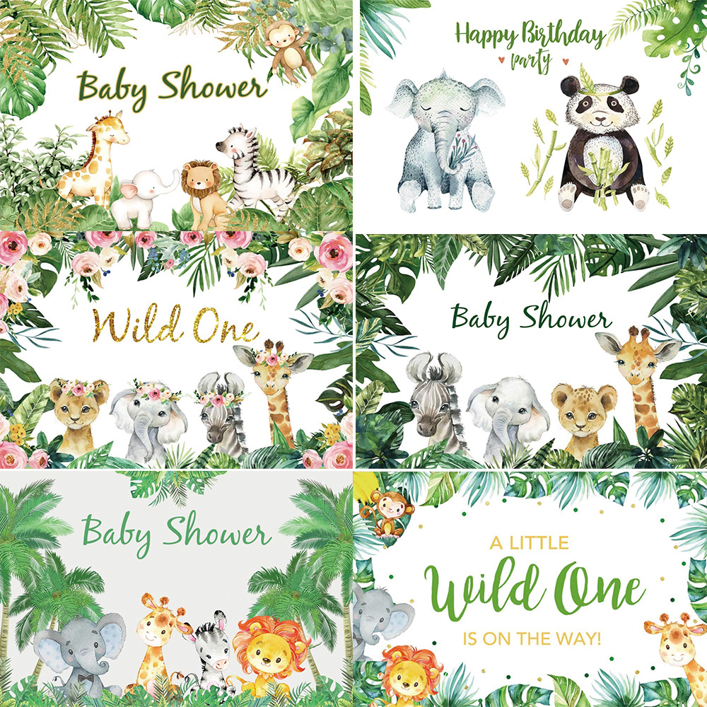 Zoo Baby Photo Material Photography Background Cloth Studio