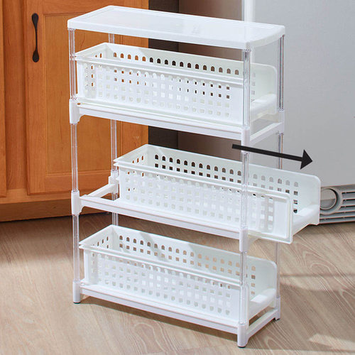 Drawer Storage Kitchen Bathroom Crack Shelf Drawer Chest Pla