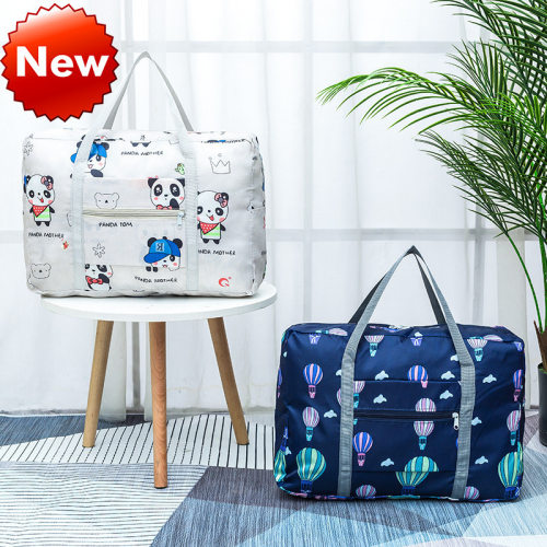 ing Cubes Waterproof Cartoon Travel Bags Luggage Weekend Bag