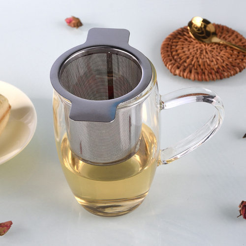 High Quality With Cover Tea Infuser Stainless Steel Coffee跨