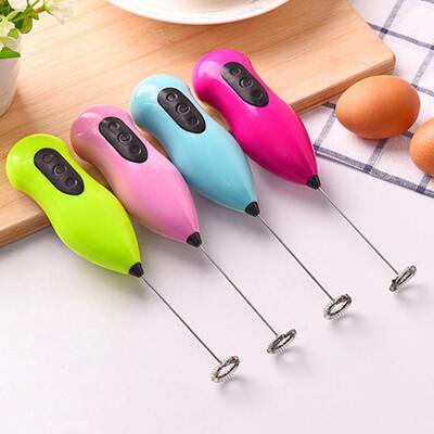 Electric Hand-held Egg Beater Hot Drink Milk Coffee Frother
