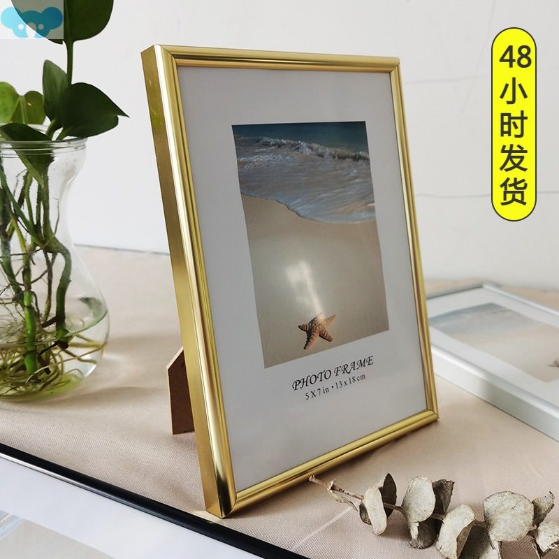 Aluminum Small Photo Frame For Wall Hanging With Plexiglass