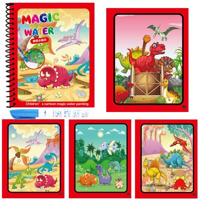Magic Water Drawing Book Coloring Book Doodle Magic Pen Pain
